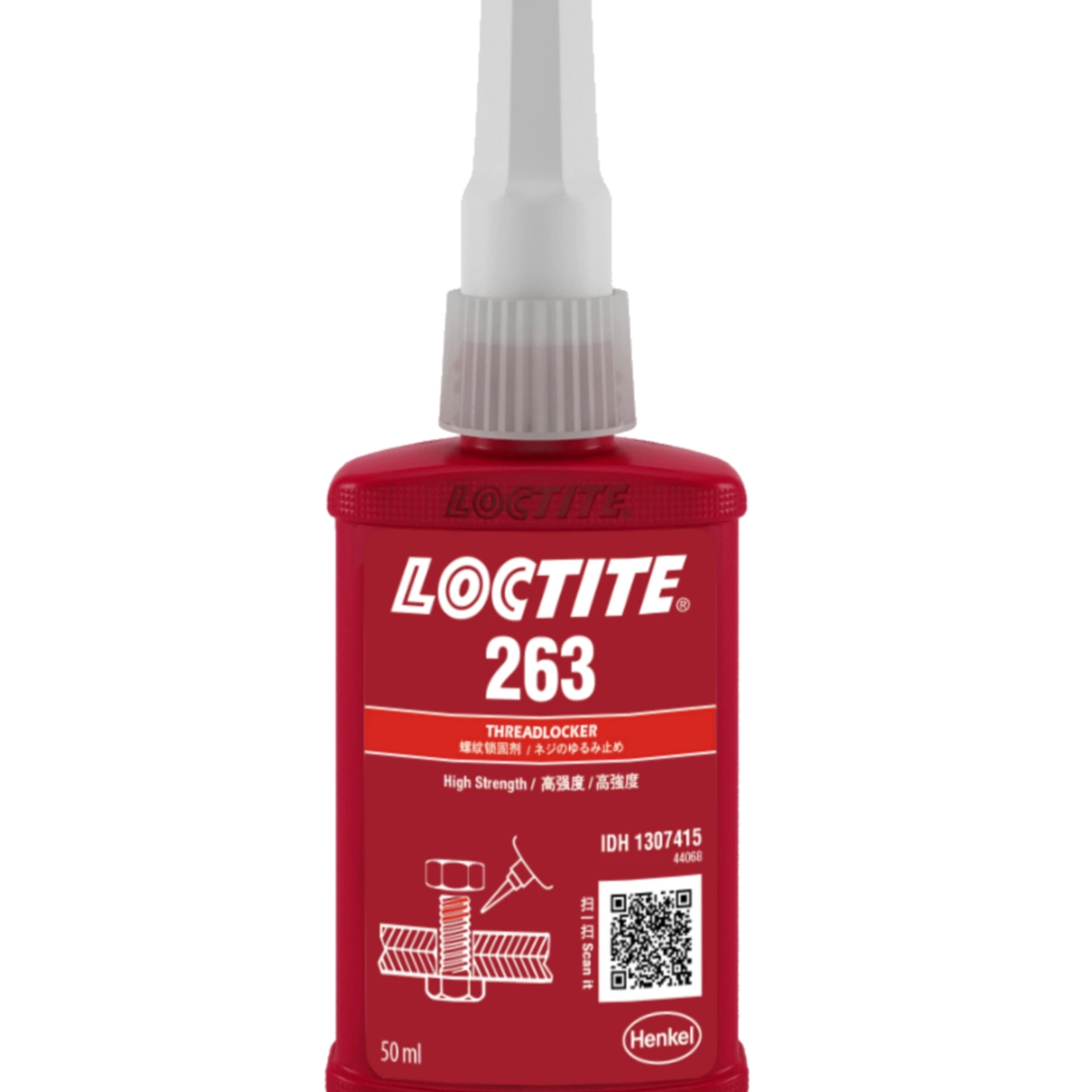 Wyw02 Loctite 243 Frenafiletti Adesivo anaerobico sigillante per alte temperature in metallo universale