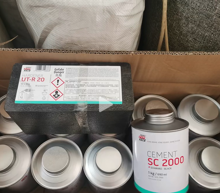 Zyx Rema Tip Top Cement Cement Bl Tire 650 g 200 g di riparazioni di riparazione Vulcanizzazione Strumento di cemento speciale