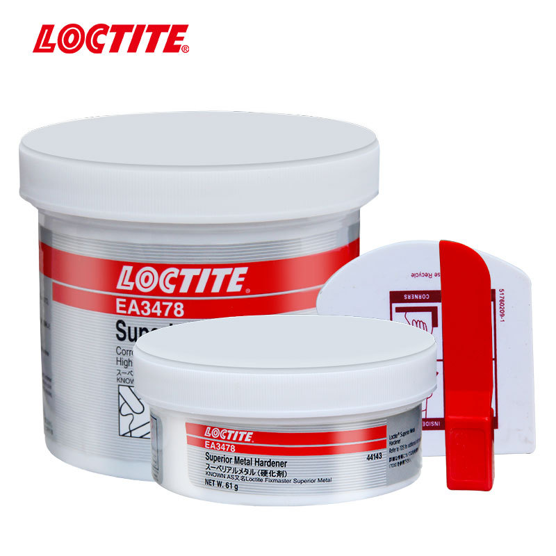 FM34 Loctite EA3463 Epossidico in stick modellabile caricato con acciaio Epossidico per riparazione Mastice epossidico