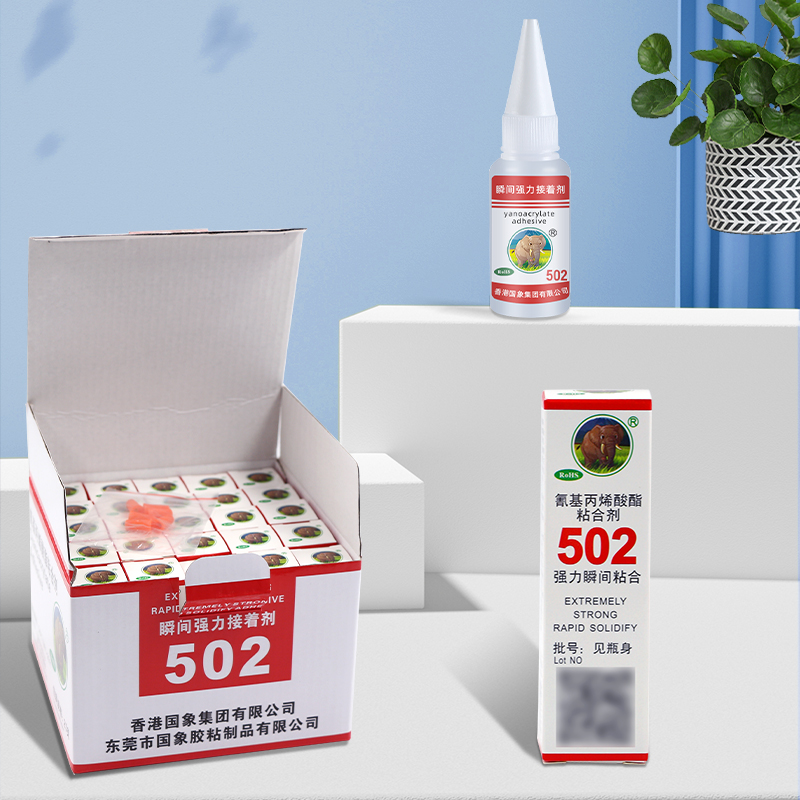 Colla trasparente SL 502 ad alta resistenza per metallo e plastica