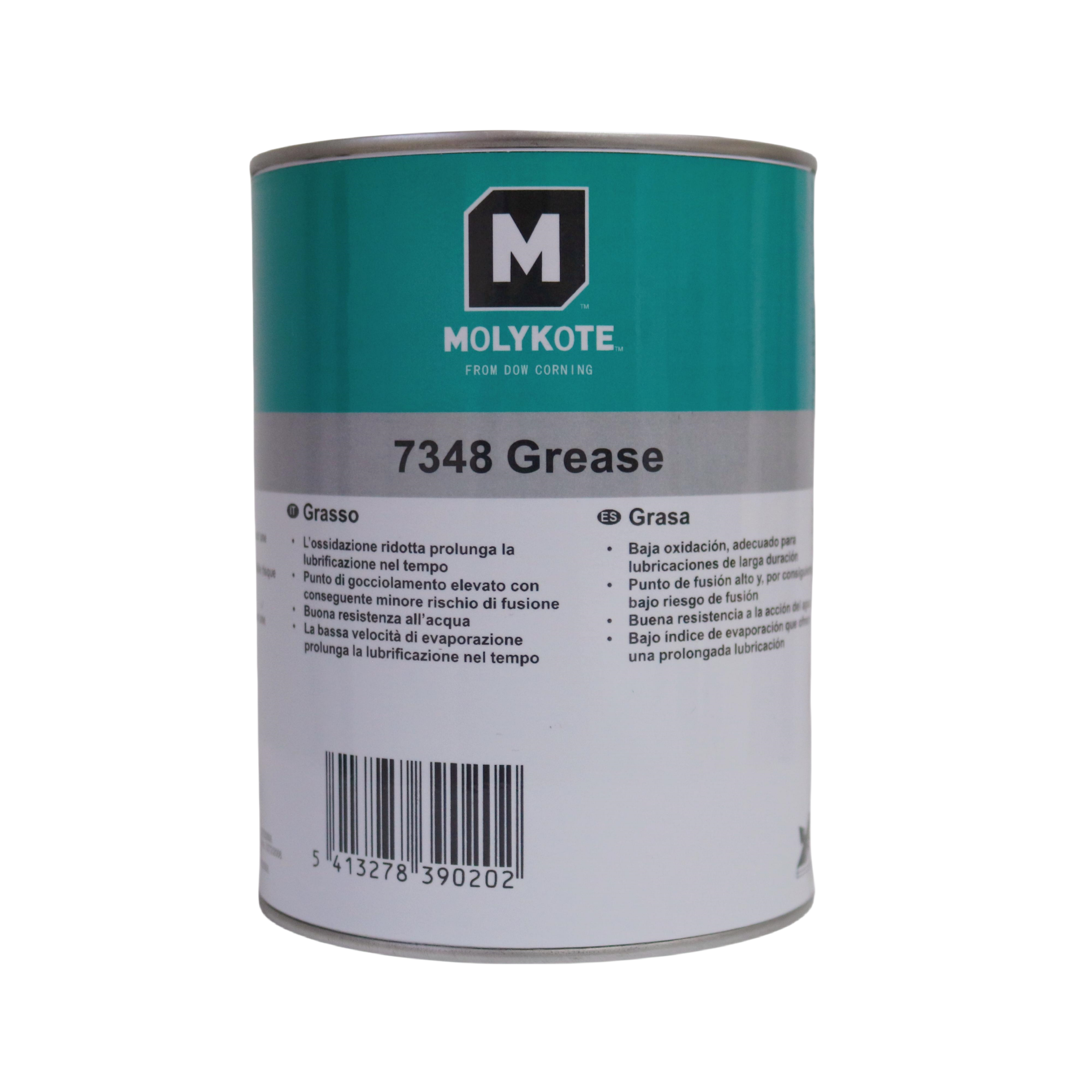 FM36 Molykote EM-50L Grasso sintetico bianco per parti in plastica BARATTOLO da 1 KG