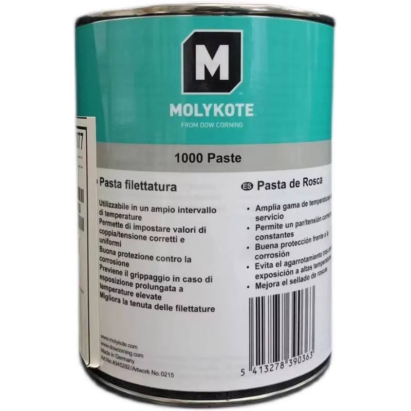 Zsq04 Molykote 1000paste Agente antiaderente per fili resistente alle alte temperature, Agente anti-morso lubrificante per bulloni