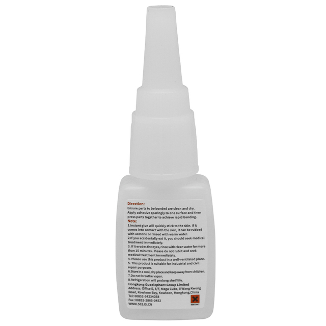 FM Guoelefante LB10 Metal istantaneo Speciale adesivo QICK Essiccazione 20G Super Glue per metallo, acciaio inossidabile