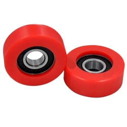 Cuscinetto in plastica di alta qualità POM 608 Sfere di vetro Cuscinetti a sfera 8X22X7mm